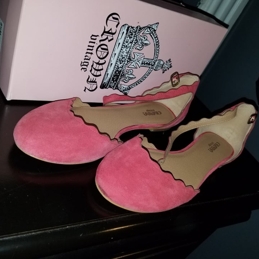 Crown Vintage Watermelon SU Flats Sandals